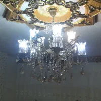 لوستر سنگین برنز