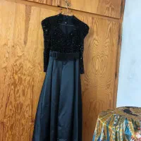 لباس مجلسی مشکی بلند|لباس|آمل, |دیوار