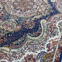 شاهان آبی فرش ۶ متری بسیار زیبا و ضخیم آکبند