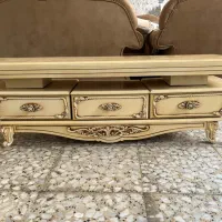 میز زیر تلویزیون چوبی شیک و سالم