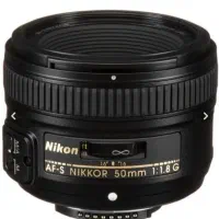 لنز حرفه ای نیکون در حد صفر 50mm f1.8 g|دوربین عکاسی و فیلمبرداری|سهند, |دیوار