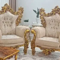 مبل سلطنتی اعیانی9نفره در حد نو