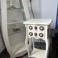 میز تلفن و بوفه به همراه دکوری هاش