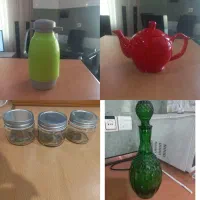 سرویس غذا خوری بلور و چینی ،سرویس قاشق و کلی ظروف