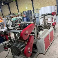 دستگاه تولید نایلون زباله سفره یکبارمصرف دوخت چاپ