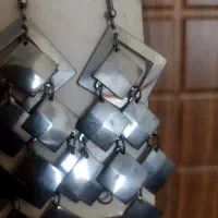 گوشواره استیل رنگ ثابت و گردنبند مرواریدی|بدلیجات|تهران, مجیدیه|دیوار