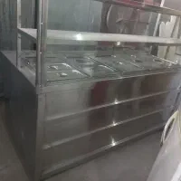 کانتر گرم با بنماری ،میز استیل ،سینک ظرفشویی صنعتی