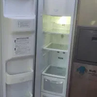 یخچال فریزر ساید بای ساید اسنوا در حد نو|یخچال و فریزر|شاهرود, |دیوار