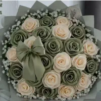 گل ربانی ساده و شاین دار کیوت جایزه دار با تخفیف