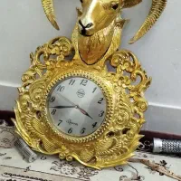 ساعت دیواری طرح سر گوزن