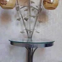 آباژور چراغ دار