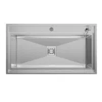 سینک ظرفشویی استیل توکار ۴۱۰۴ بیمکث