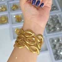 گردنبند اماراتی نقره النگوفیوژن نقره