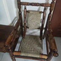 صندلی چوبی راحتی محکم با دوام