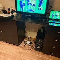 میز تحریر همراه با کمد و کشو