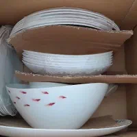 ارکوپال ۲۸ پارچه. لیوان آب لیوان چای فارج جا قاشقی|ظروف سرو و پذیرایی|اصفهان, عمان سامانی|دیوار