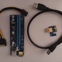 رایزر گرافیک و تبدیل 8 پین به ساتا برای مینی کیس