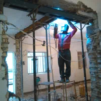 ساخت و ساز جوشکاری تخریب کاری بنایی