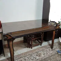 میز ناهاخوری 8 نفره جنس چوب فقط