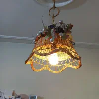 لوستر حصیری