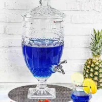 فروش کلمن شیشه ای نو نو..6لیتری