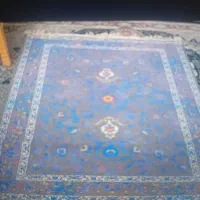 یک فرش ماشینی 4متری|فرش|باغستان, |دیوار
