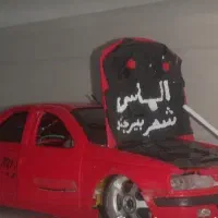 ماکت ماشین پژو پنوماتیک