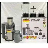 آبمیوه گیری چهارکاره تمام استیل خردکن ومخلوط کن