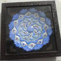 تابلو بشقاب میناکاری شده