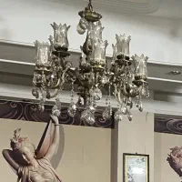لوستر برنز سنگین وزن دوازده شاخه