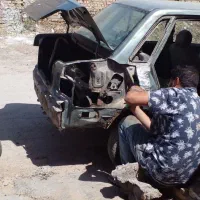 ترمیم شاسی باکاربیت، جوشکاری آهن سیار