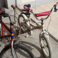 دو عدد دوچرخه سایز 16و سایز 20