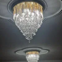 لوستر اقساطی|لوستر و چراغ آویز|میانه, |دیوار