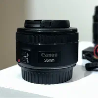 لنز canon 50 F1.8 stm