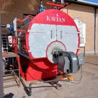 دیگ بخار بویلر التراسونیک شده جوشکاری 7018 و co2