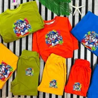 ست بلوز شلوار اسپرت طرح کارتونی سگ نگهبان بچگانه