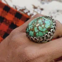 انگشتر فیروزه نیشابوری|جواهرات|باوی, |دیوار