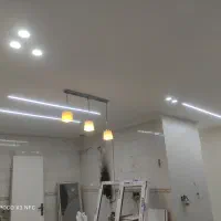 سقف کاذب ،کناف،دکوراسیون ، لاین نوری قرنیز نوری|خدمات پیشه و مهارت|ماهدشت, |دیوار