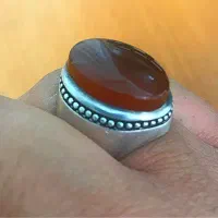 انگشتر نقره عقیق