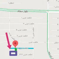 فروش زمین 216متری فرهنگیان3(حکمت غربی 12)