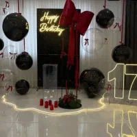 تشریفات‌.تم یلدایی. بادکنک ارایی و گل ارایی|خدمات پذیرایی، مراسم|دزفول, |دیوار