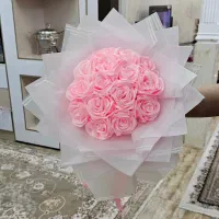 دسته گل باکس گل جاودانه|گل مصنوعی|دورود, |دیوار