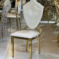 صندلی فلزی مدل ابکاری تالار/رستوران تشریفات عقد|عمدهفروشی|ثمرین, |دیوار