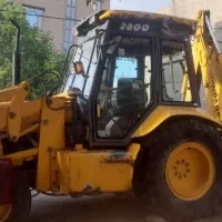 بیل بکهو آماده به کار