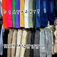 فروش یکجا شلوار  کتان کش