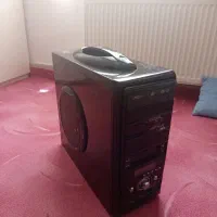 کیس کامپیوتر + مانیتور LG سالم و تمیز.