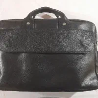 کیف اداری چرم طبیعی مشکی