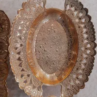 سینی کربلا با دو خرما خوری و با یک رولت خوری ...|ظروف سرو و پذیرایی|کرج, باغستان|دیوار