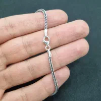 زنجیر نقره مردانه ترک مدل حصیری (گردنبند)|جواهرات|تهران, گیشا|دیوار
