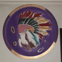 تابلو برجسته دختر سرخپوست